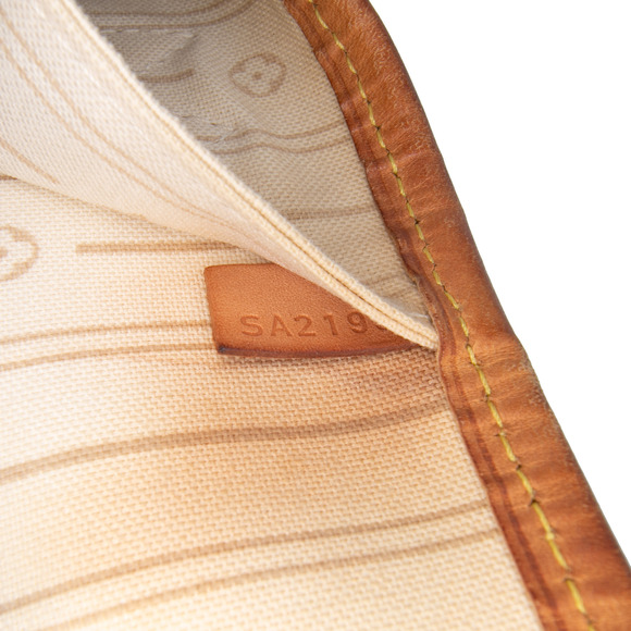 Pre-Loved Louis Vuitton Damier Azur Neverfull MM - Picture 6 of 11